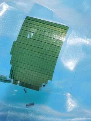 Quadrado SiC Windows Substrato de carburo de silício 1x1x0.5mmt Lente SiC