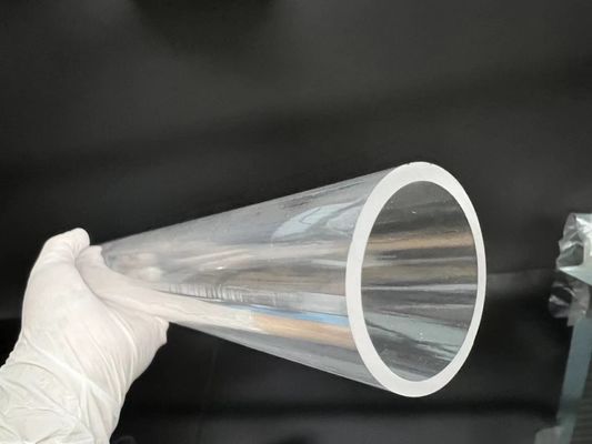 Dureza alta transparente de Sapphire Tube Anti-Scratch Tube Shape da dureza alta