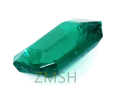 Esmeralda verde safira pedra preciosa feita em laboratório para jóias requintadas