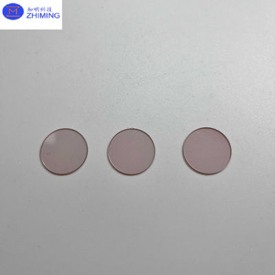 Bom preço Titânio zafiro cristal de janela óptica Alta dureza Tamanho personalizado Excelente transparência para fins ópticos on-line