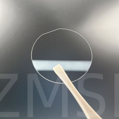 Bom preço Wafer de safira 2 polegadas C-plano ((0001) DSP SSP 99,999% Monocristalino Al2O3 LEDS Semicondutor on-line