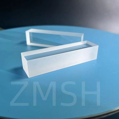 Lentes ópticas de safira AL2O3 Personalizavel Alta resistência à temperatura DSP 60/40