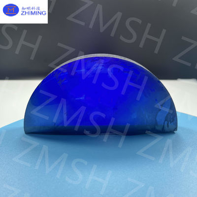 Bom preço Royal Blue Moissanite carburo de silício de cristal único bruto na indústria da joalheria criado em laboratório on-line