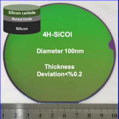 Bom preço SiC-on-Isolator SiCOI Substratos de alta condutividade térmica on-line