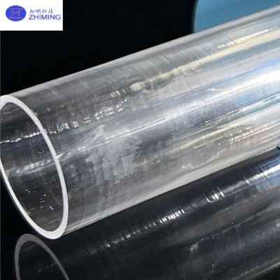 Bom preço EFG Grown Method Sapphire Tube Customizable Sizes with Wide Transmission Wavelength Range on-line