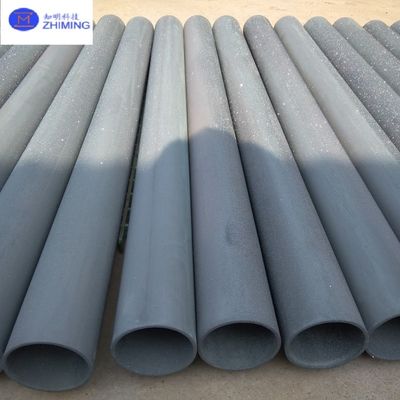 Bom preço Industrial SiC Vertical Furnace Tube High Thermal Conductivity & Corrosion Resistant on-line