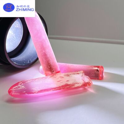 Fusão de Chama Cristal de Safira (Pink Morgan) Joias pedras preciosas Componentes de relógios