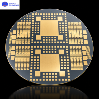 Bom preço Substratos de safira metalizados Dispositivos microeletrônicos de RF e microondas On-line