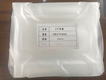 Bom preço polegada Al2O3 0.5mm C da carcaça 4 da safira de 100mm - espessura da linha central personalizada on-line
