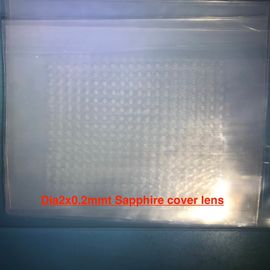 Bom preço vidro bacteriano da cultura do laboratório da baixa temperatura do endoscópio dos componentes da safira 3*0.15mmt on-line