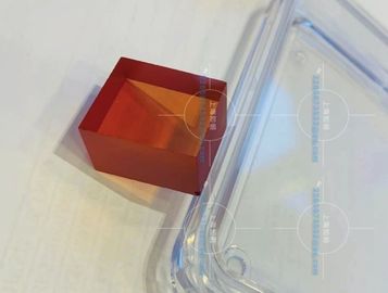 Bloco de cristal artificial lubrificado de safira do cristal de safira do laser do elevado desempenho
