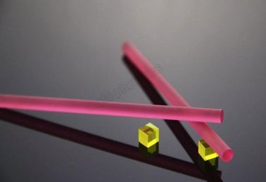 Bom preço Corrosão personalizada de revestimento da dureza alta do cristal de safira do laser do tamanho anti on-line