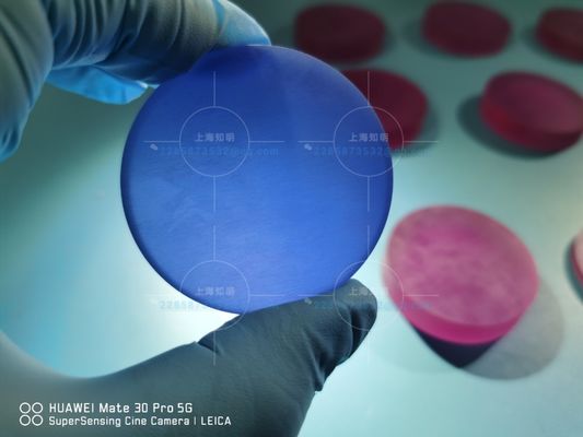 Bom preço Cristal de Safira Sintética Colorida Dopada a Laser Al2O3 on-line