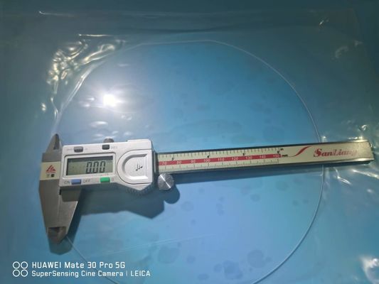 Bom preço bolachas lustradas 300mm da safira da janela de 12Inch Sapphire Substrate para a lente ótica on-line