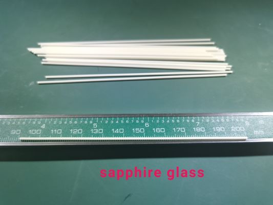 Bom preço dia1.0mm fino Ultra-fino 0.6mm Al2o3 Sapphire Glass Rod Stick cerâmica dobrou a superfície on-line