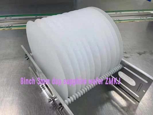 Bom preço bolachas da safira da janela de Sapphire Crystal da espessura de 8Inch DSP 3mm on-line