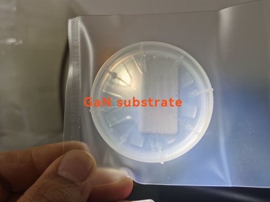 Bom preço bolachas do HEMT do molde AlGaN/GaN do FSS AlN de 4inch Dia100mm GaN Template NPSS on-line