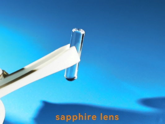 Bom preço Toda a lente lustrada de superfície de Sapphire Optical Windows Crylinder Rod com vara do atuador on-line