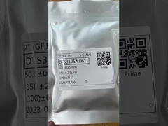 Densamente 350 um carcaça do semicondutor do InP do único cristal de 2 polegadas principal