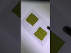 Carbono de silício (SiC) 10 × 10 mm Substrato / chip quadrado pequeno     SiC de alta performance