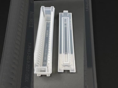 Caixa de wafer de cassete de 1 polegada para wafer SIC Sapphire Si