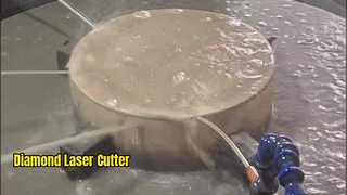 Laser verde corta diamantes com precisão