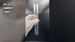 Tubos de Safira EFG Extrema Durabilidade