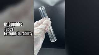 Tubos de safira KY de alto desempenho